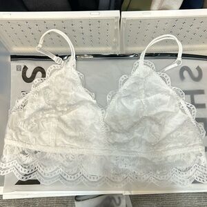 SHEIN Bralette white- never worn